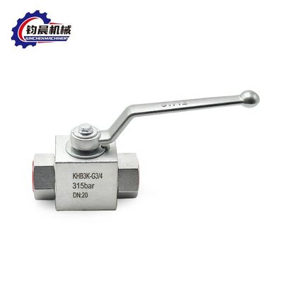 Бестселлер OEM-Hydraulik Kugel Hahn KHB3K Zweiwege-Dreiweg Eventil