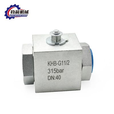 KHB-G11/2 Гидравлический шаровой клапан высокого давления из нержавеющей стали для индивидуальной поддержки