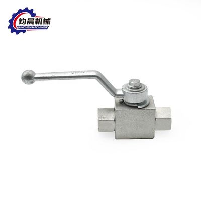 Настройка на заказ Zweiwege-Kugel Hahn KHB-G1/4 Serie Hydraulischer Hochdruck Port Размер