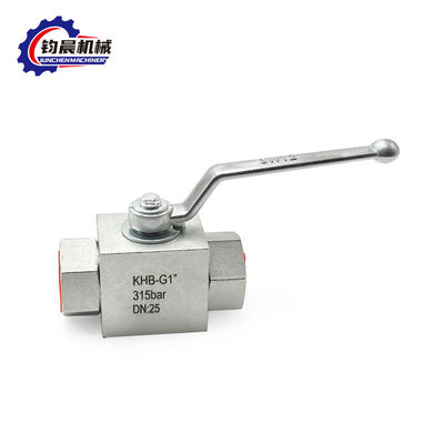 KHB-G1'' 315bar DN 25 Высокотемпературный шаровой клапан для газа/воды/масла